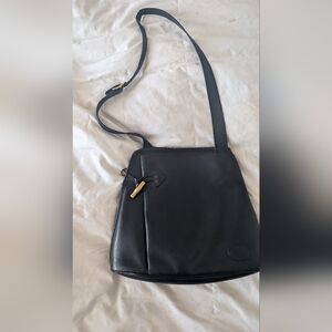 Longchamp Navy Roseau Vintage